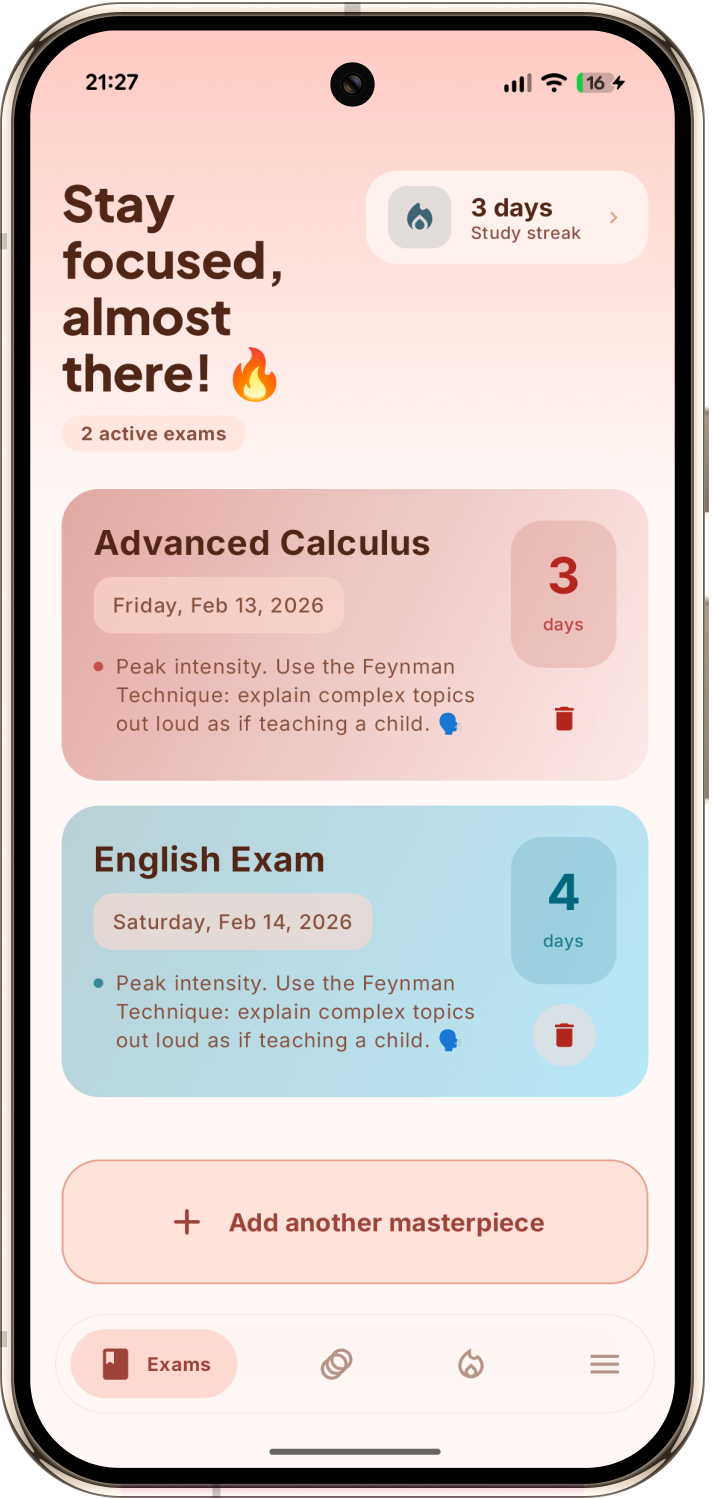 Studown app screenshot